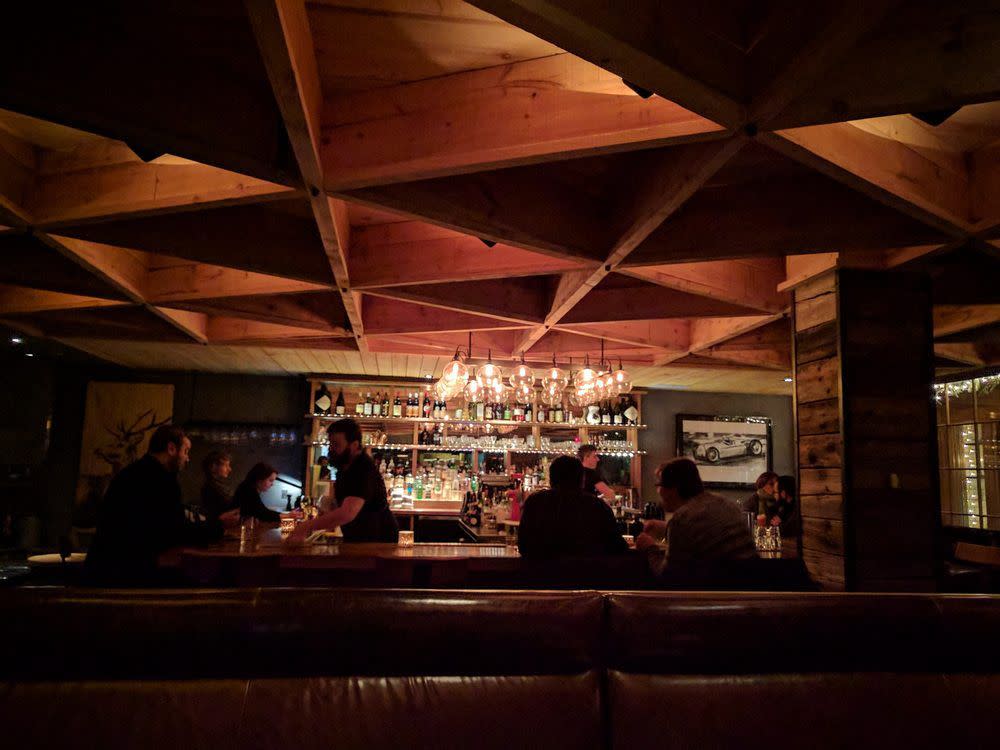 Hen of the Wood in Waterbury, Vermont