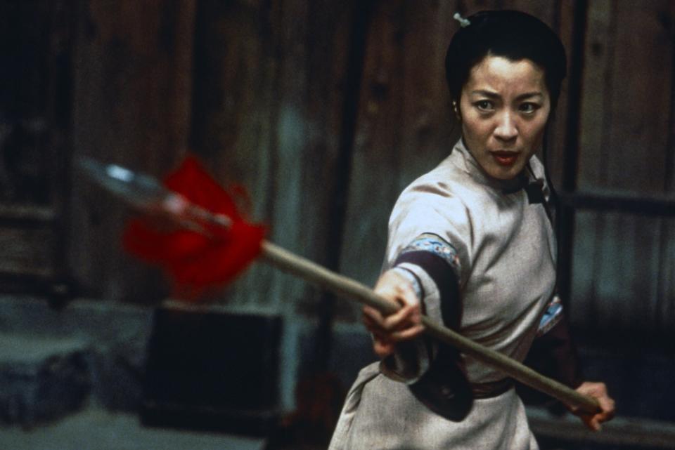 Screenshot from "Crouching Tiger, Hidden Dragon"