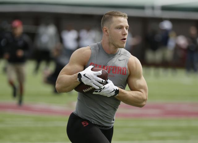 NFL draft: Panthers pick up do-it-all back Christian McCaffrey