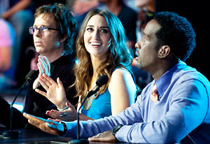 Ben Folds, Sara Bareilles and Shawn Stockman | Photo Credits: Lewis Jacobs/NBC