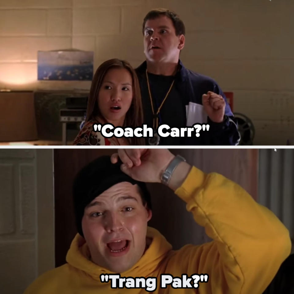 Screenshots from "Mean Girls"