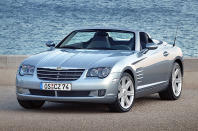 <p>The nine-year union of <strong>Daimler</strong> and <strong>Chrysler</strong> produced the unusual Chrysler Crossfire, a two-seat <strong>sports car</strong> available as both a <strong>coupe</strong> and a <strong>convertible</strong>. The Crossfire can't have been particularly expensive to develop, since it was based on the platform of the outgoing first-generation <strong>Mercedes SLK</strong> and used a <strong>3.2-litre Mercedes V6</strong> engine, either <strong>supercharged</strong> or not.</p><p>Introduced in 2003, it did not survive the great Chrysler upheaval of 2007, in which Daimler sold off most of the brand to private equity firm Cerberus.</p>