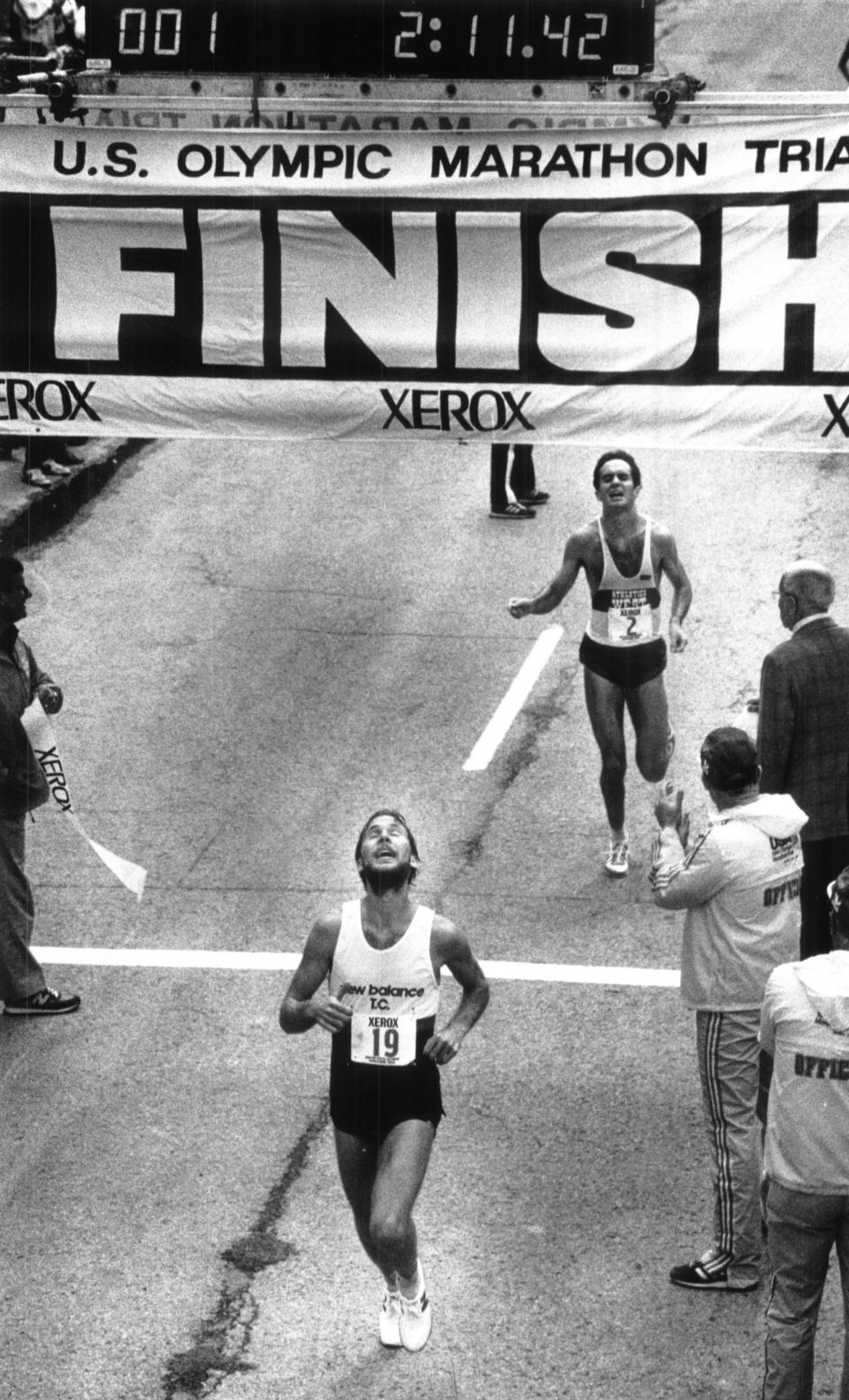 Pete Pfitzinger stunned the running world when he finished first in the Olympic Marathon Trial in Buffalo in 1984.