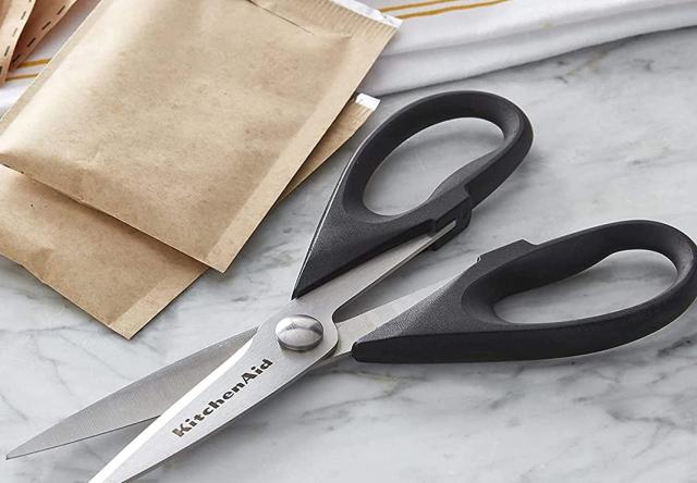 just dropped the price on these top-rated KitchenAid kitchen shears  — they're only $7!