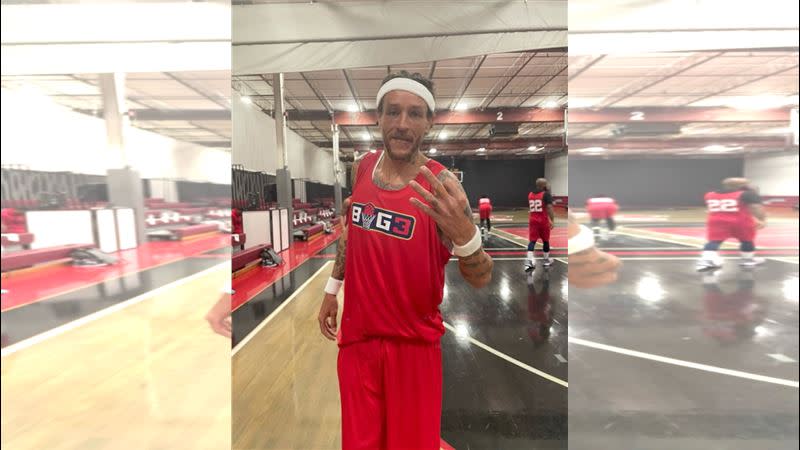 魏斯特（Delonte West）退休後遭遇令人不勝唏噓。（圖／翻攝自Hoop Central推特）