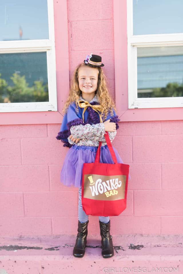 2) DIY No-Sew Willy Wonka Costume for Kids