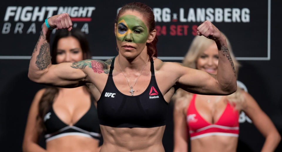 It is not yet known when Cris Cyborg will fight next in the UFC. (Getty Images)