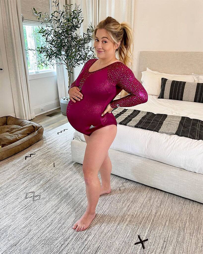 Shawn Johnson, Pregnant, June 2021, Instagram