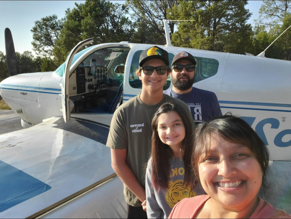 Since learning she has stage 4 lung cancer, Tabitha Paccione has been dedicated to making memories with her family. They regularly go on road trips and take adventures together.  (Courtesy Tabitha Paccione)