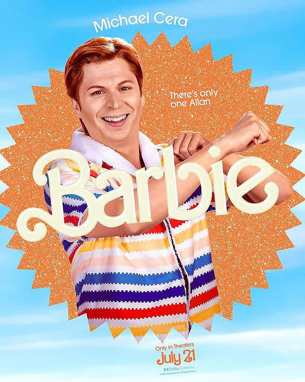 Cartel promocional de Barbie