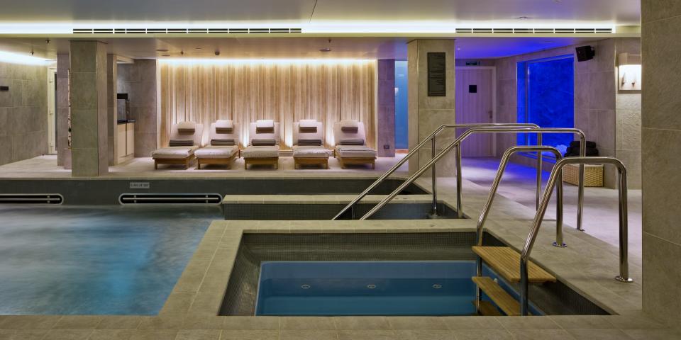 A Viking Ocean ship's spa. The cruise line's ocean cruise ships are all identical.
