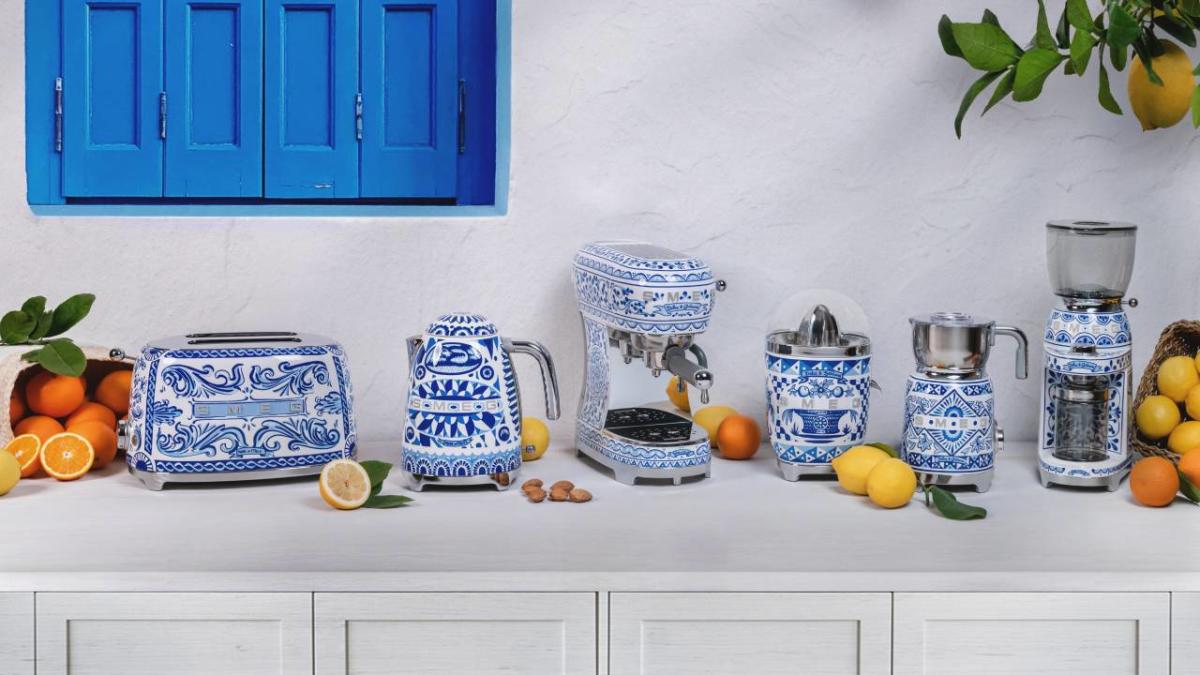 SMEG Kitchen Appliances 2019 Dolce & Gabbana Collection