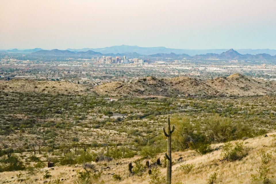 A view of Phoenix from South Mountain