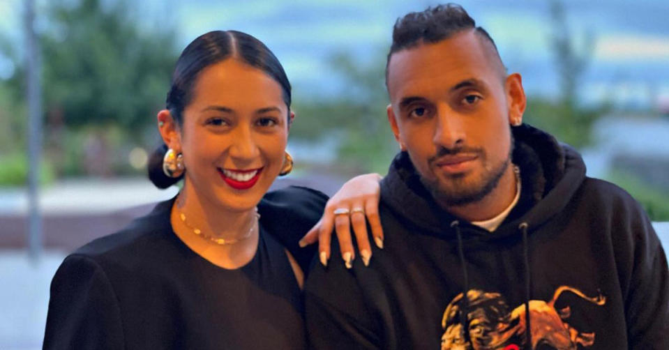 Nick Kyrgios and sister Halimah