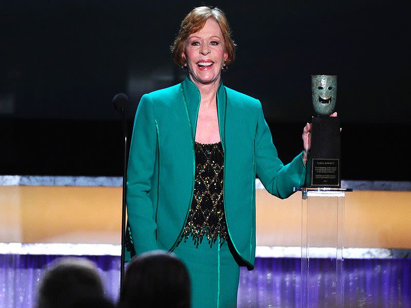 Carol Burnett Wins a SAG Lifetime Achievement Award