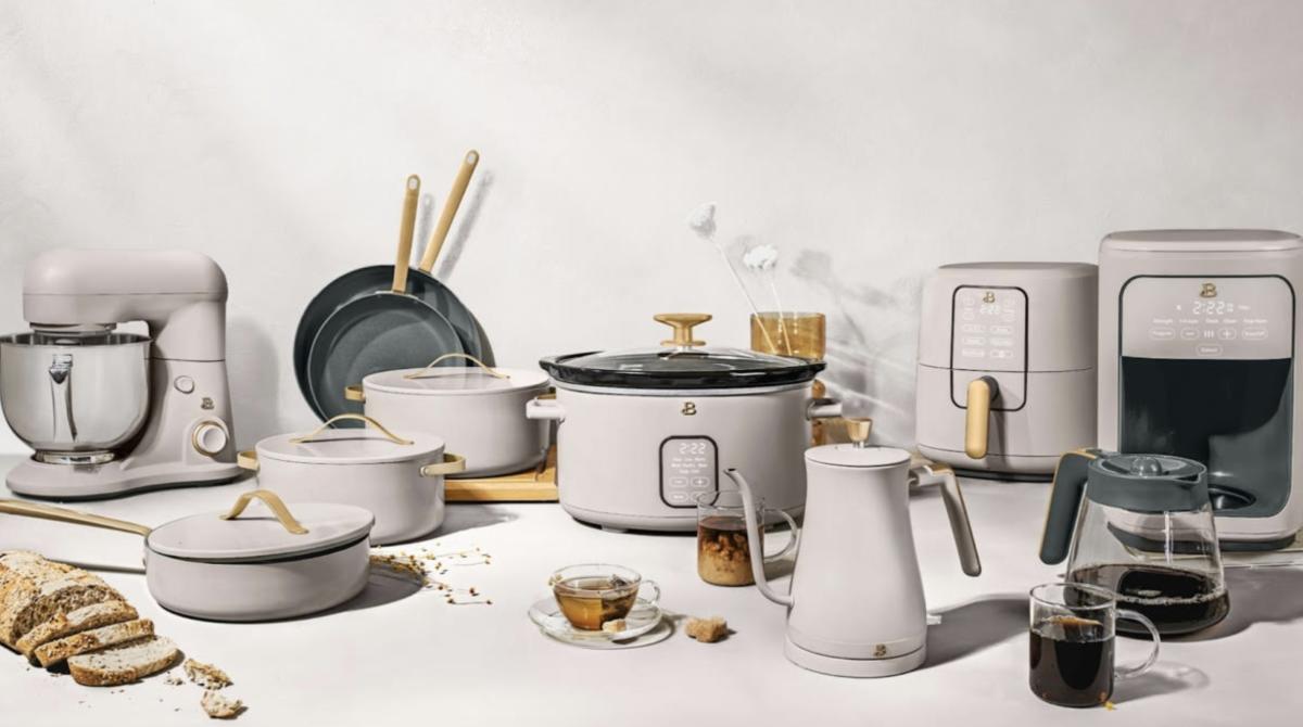 Drew Barrymore just added a new color to her Beautiful cookware line at  Walmart, and it's the ideal neutral