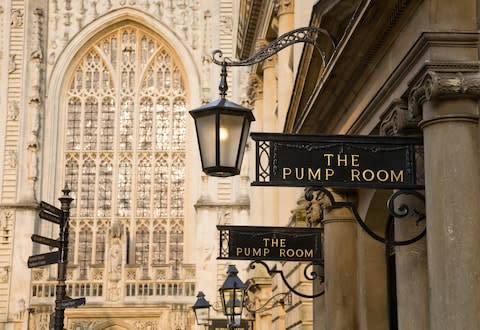 The Pump Room in Bath: a perfect spot for afternoon tea - Credit: GETTY