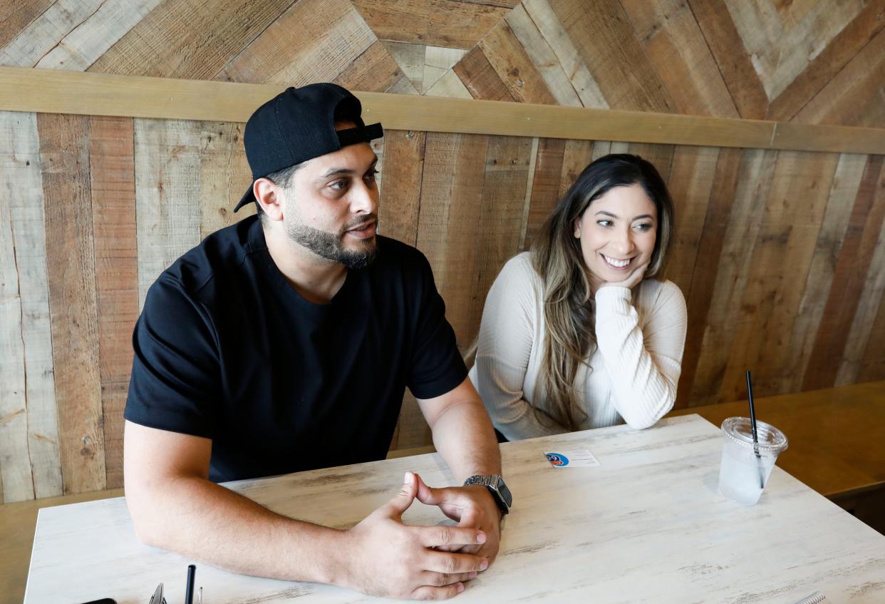 Sherif A. Magd and Sophia Hamid, the owners of MacCheesy's, are opening a Mediterranean-inspired restaurant, The Kebab Shack.
