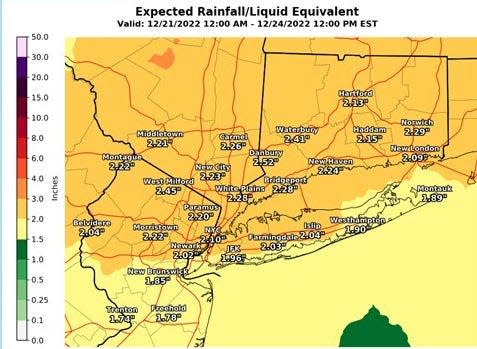 Expected rain in New Jersey for the end of the week.