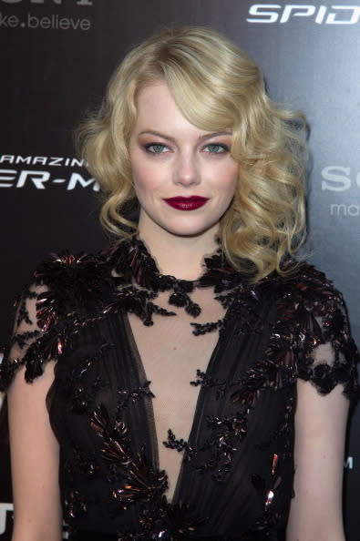 Emma Stone channels gothic glamour