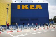 IKEA opens some of its stores in Israel after coronavirus disease (COVID-19) lockdown eased