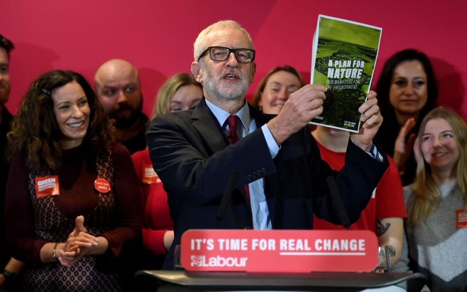 Jeremy Corbyn's Labour Party has been slowly closing in on the Conservative Party in the polls. - Getty Images Europe