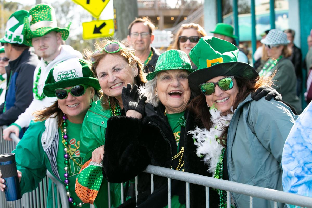 On the march again Tybee Irish Heritage Parade breezes across the island