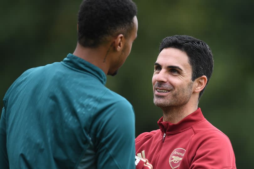 Mikel Arteta provides the latest team news ahead of Arsenal's game with Aston Villa after training rumours.