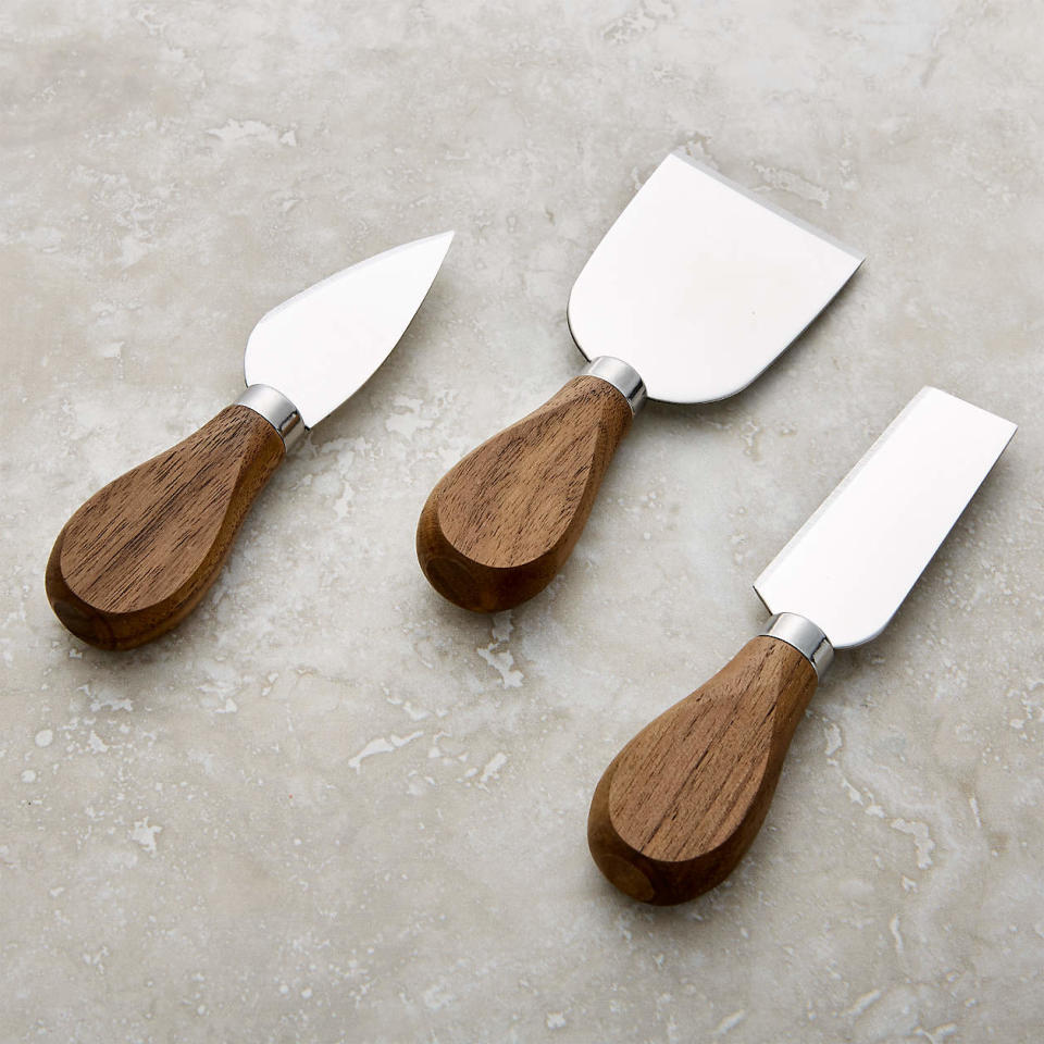 Walnut Cheese Knives