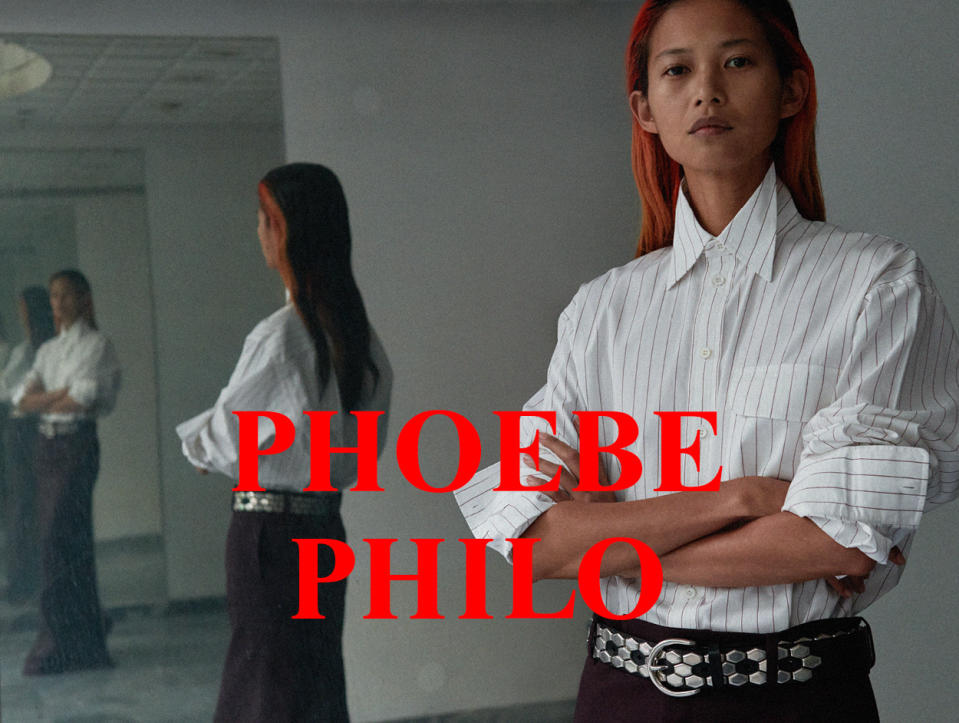 A look from Phoebe Philo’s second “edit” of her signature collection.