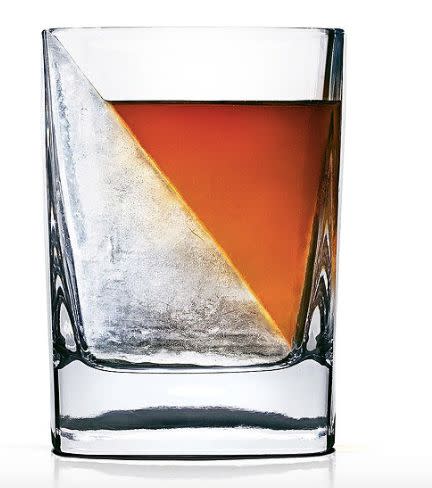 Get it on <a href="https://www.uncommongoods.com/product/whiskey-wedge-and-glass" target="_blank">Uncommon Goods</a>, $18.
