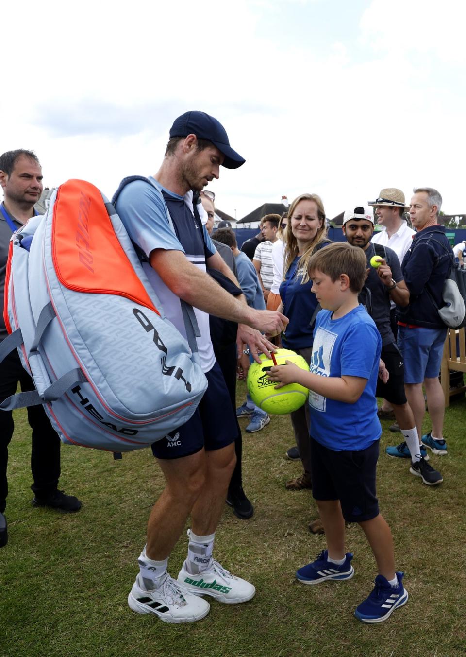 Fans flocked to see Murray in action (Steven Paston/PA) (PA Wire)