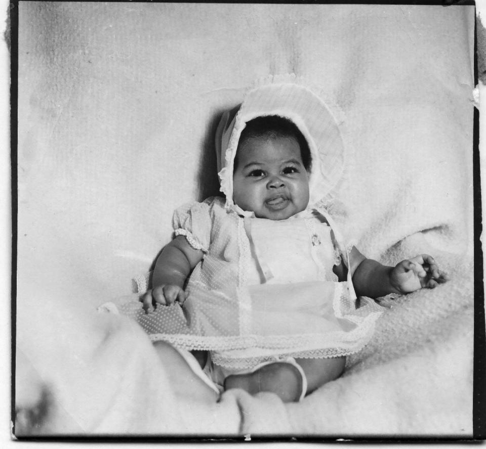 Michelle Obama as a baby (Obama-Robinson Family Archives)