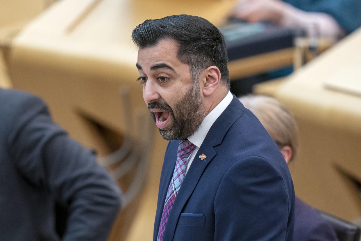 Humza Yousaf is being urged to ‘hold his nerve’ and press ahead with Scotland’s deposit return scheme (Jane Barlow/PA) (PA Wire)