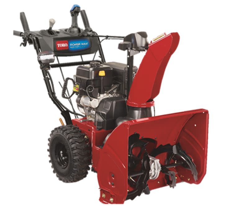 Recalled Model Year 2021 Toro Power Max 826 OHAE Snowthrower, Model 37802.