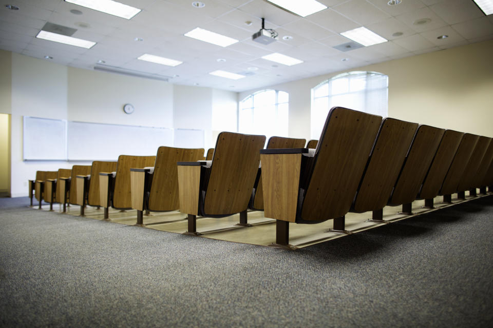 Colleges and universities across the country are closing down their classrooms to avoid spreading coronavirus. (Photo: Hill Street Studios via Getty Images)