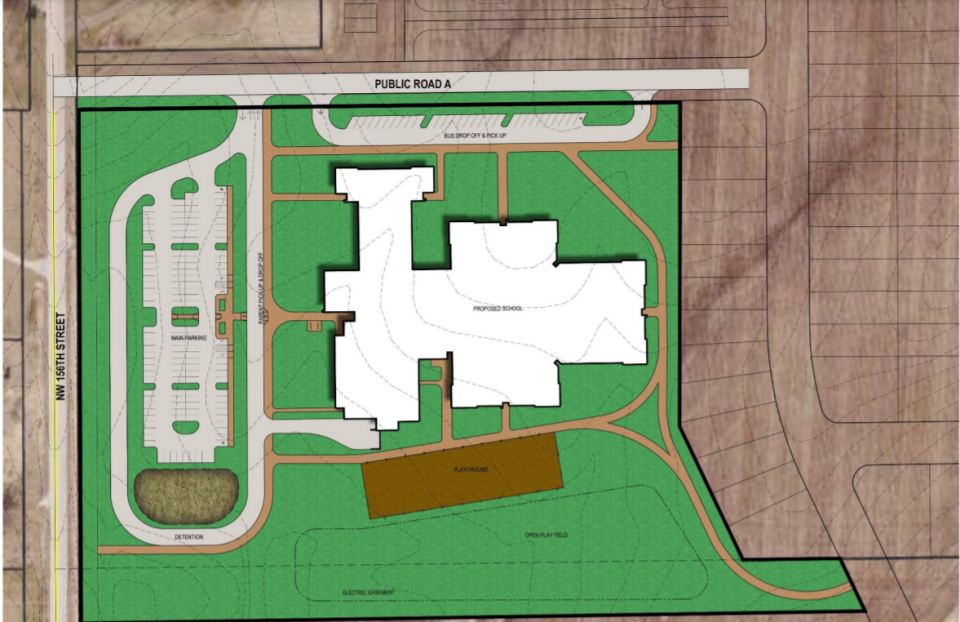 Architects from FRK Architects and Engineers unveiled the design for Waukee's 11th Elementary School Monday, set to be completed fall of 2024.