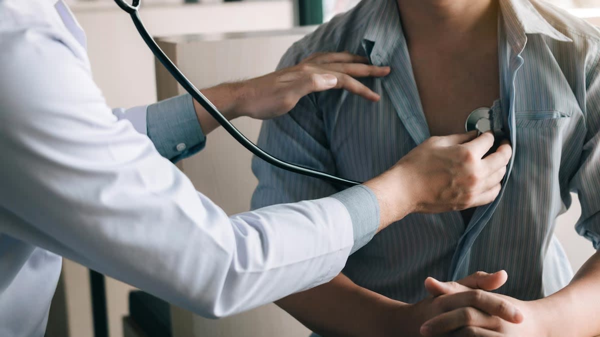 Dr. Marc-André Amyot, the president of the Fédération des médecins omnipraticiens du Québec (FMOQ), the federation representing general practitioners, says the rule change 'risks freeing up less time for doctors who want to provide clinical services to patients.'  (Getty Images/iStockphoto/Wutwhanfoto - image credit)