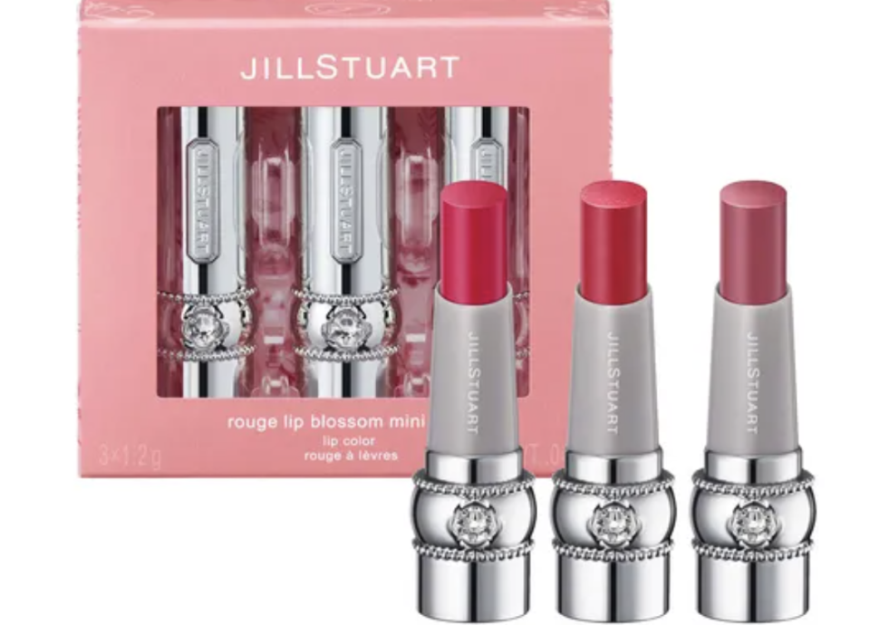 PHOTO: Sephora. JILL STUART Rouge Lip Blossom Mini Trio