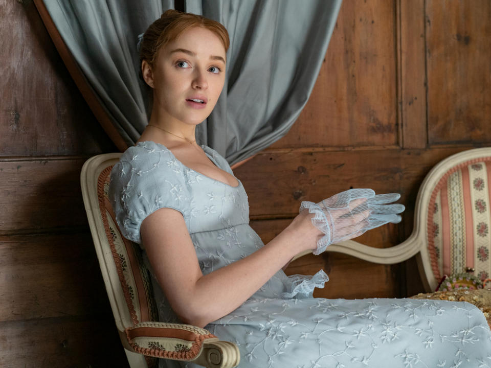 Phoebe Dynevor als Daphne Bridgerton. (Bild: Liam Daniel/Netflix)