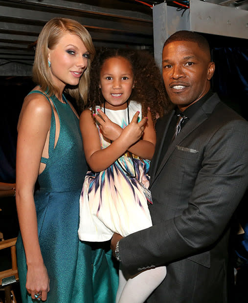 Jamie Foxx and his daughter Annalise