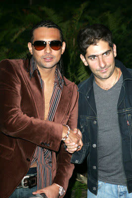 Sean Paul and Michael Imperioli at the New York premiere of Dreamworks' Shark Tale