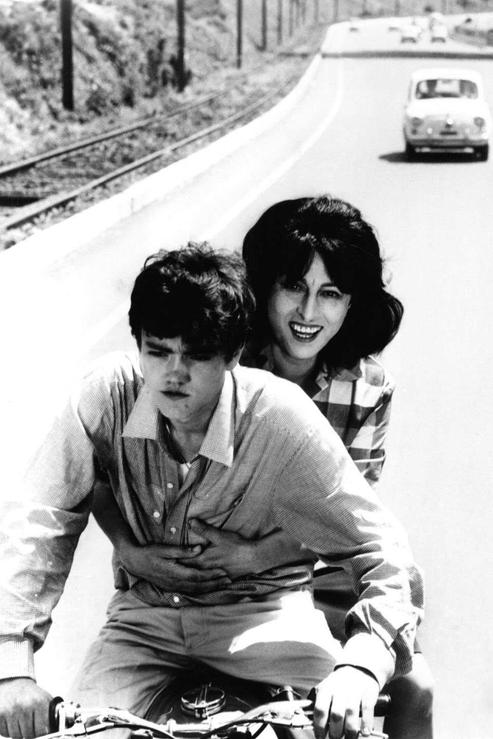 Ettore Garofolo and Anna Magnani in the 1962 film Mamma Roma.