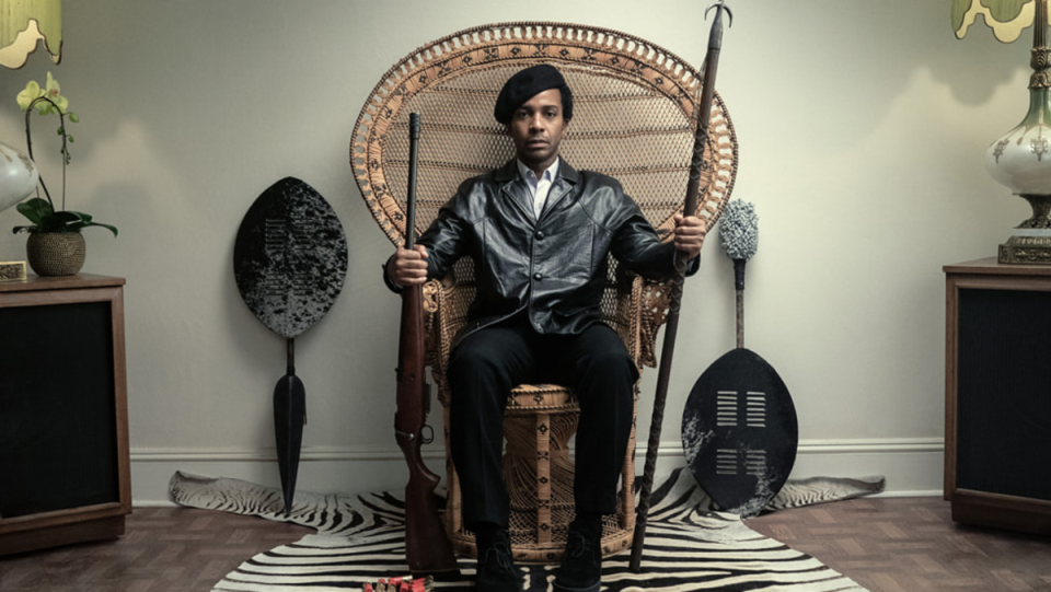 <p>Apple TV+</p><p>A biographical drama of Huey P. Newton, the founder of the Black Panther Party. It revolves around his cat-and-mouse chase with the FBI that culminated in his dramatic fleeing from the United States to Cuba. To get away with it, Newton teamed with Hollywood producer Bert Schneider to stage a movie and cover his tracks.</p>