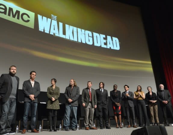 ‘Walking Dead’ Panel At TV Academy Reveals No “Protection” In Season 4 Return; Star Andrew Lincoln Too Sick To Attend