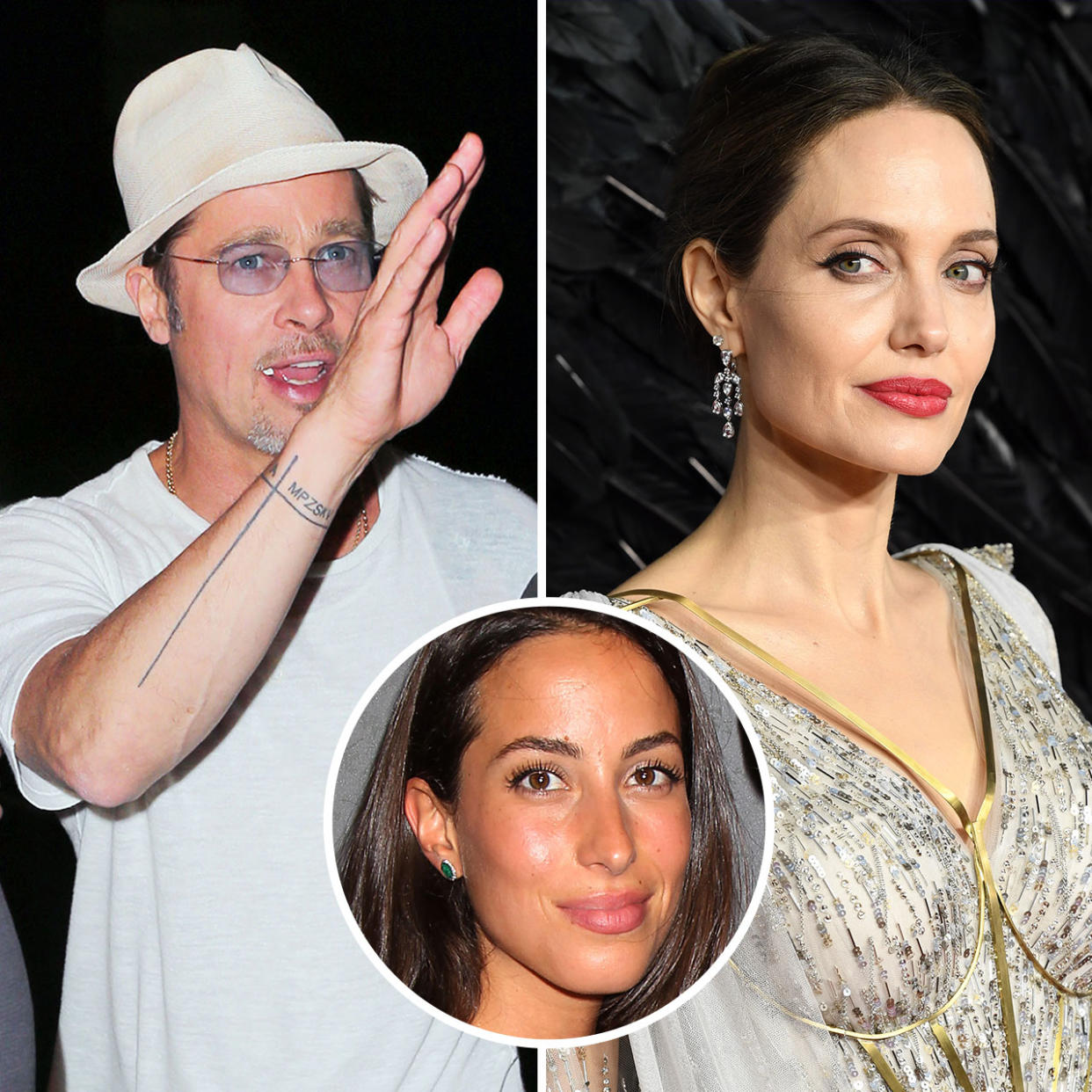 Brad Pitt Angelina Jolie Ines de Ramon
