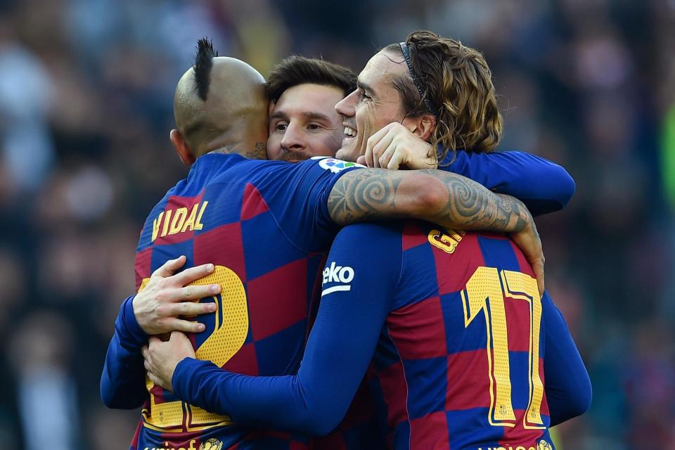 Barcelona face a stern test on the road: AFP via Getty Images