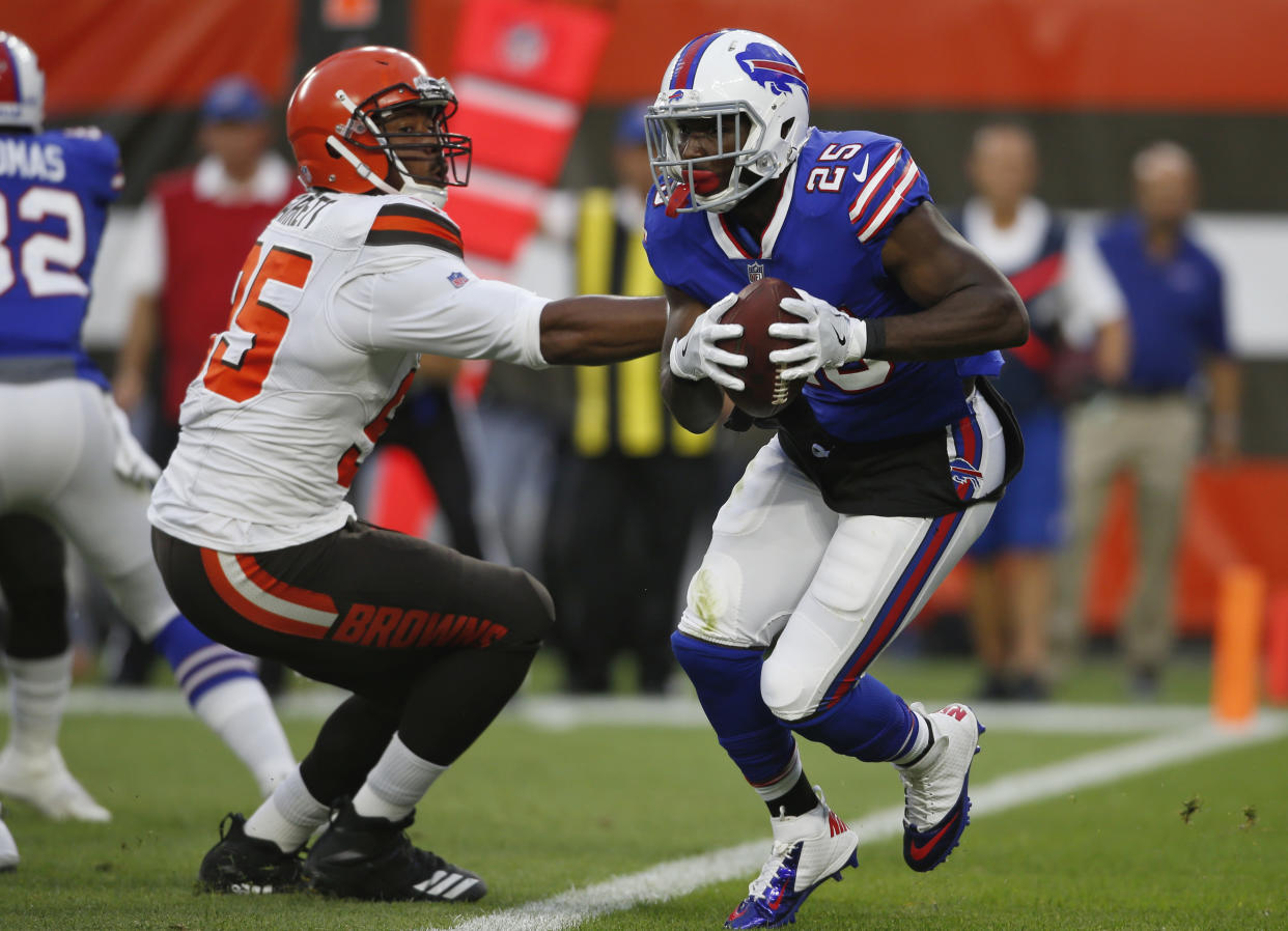 LeSean McCoy remains active for the regular season. (AP)