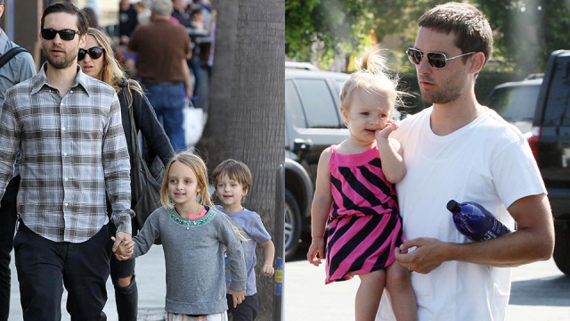 Tobey Maguire's ex Jennifer Meyer calls co-parenting 'hard