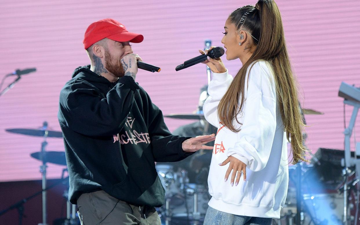 After the death of ex-boyfriend Mac Miller, Ariana was forced to disable her Instagram after receiving abusive comments - 2017 Kevin Mazur/One Love Manchester